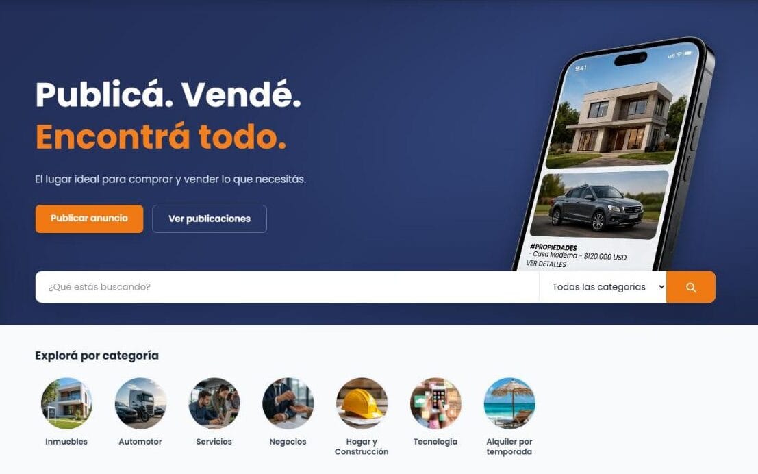 Marketplace Publicalo, desarrollado por ALÔTrend
